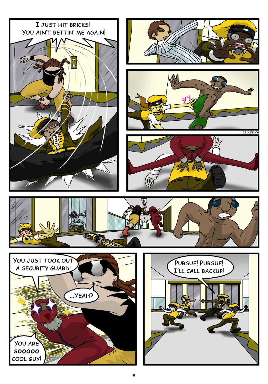 Chapter 5: Greetings, página 9