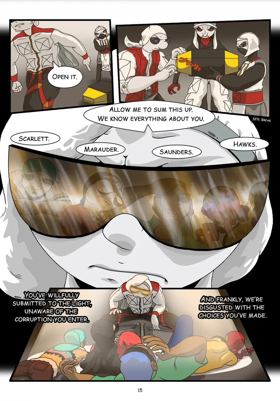 Chapter 8: Useless, page 17