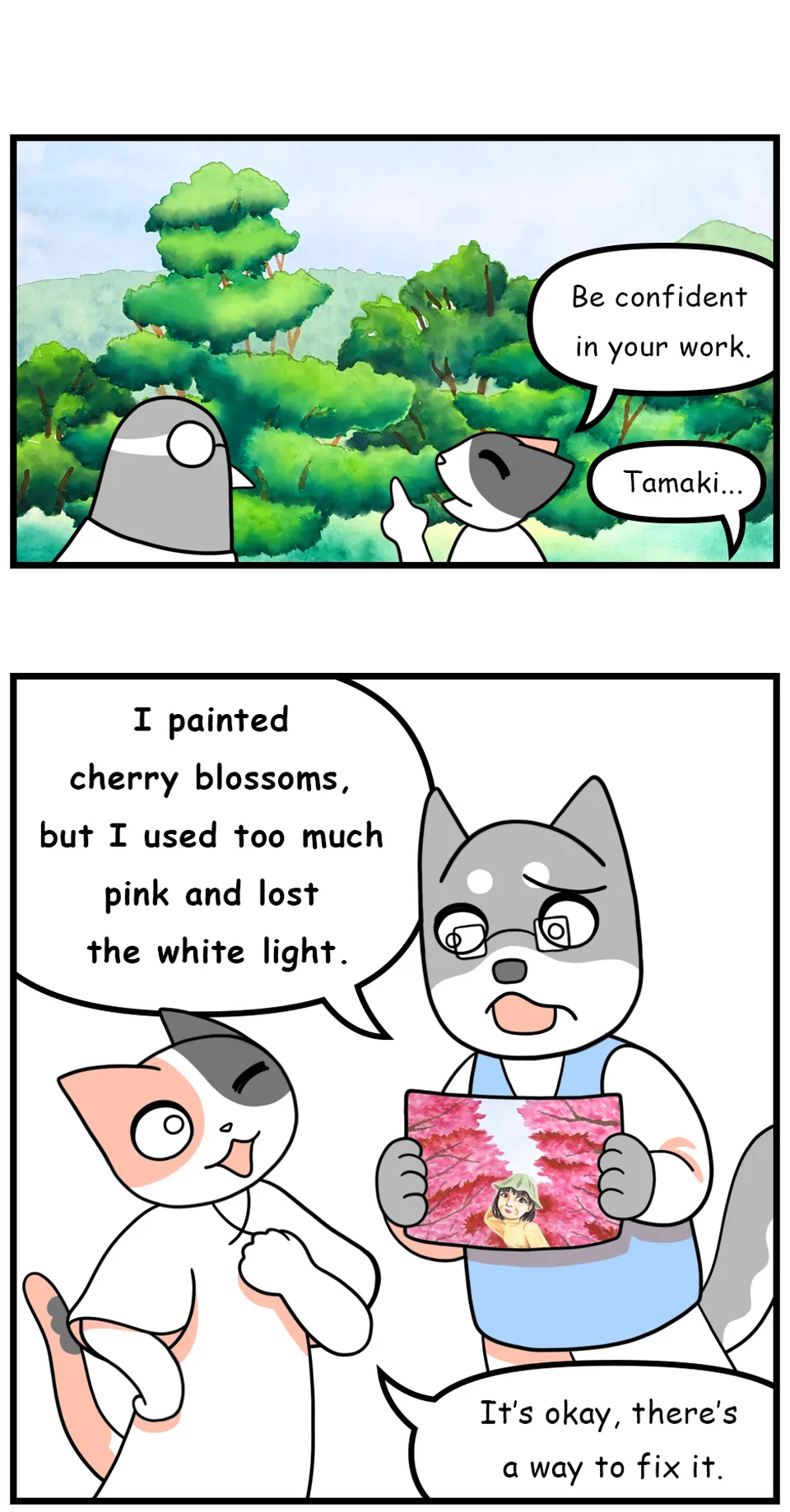 130. ◆Forest Drawing Tips, Seite 4
