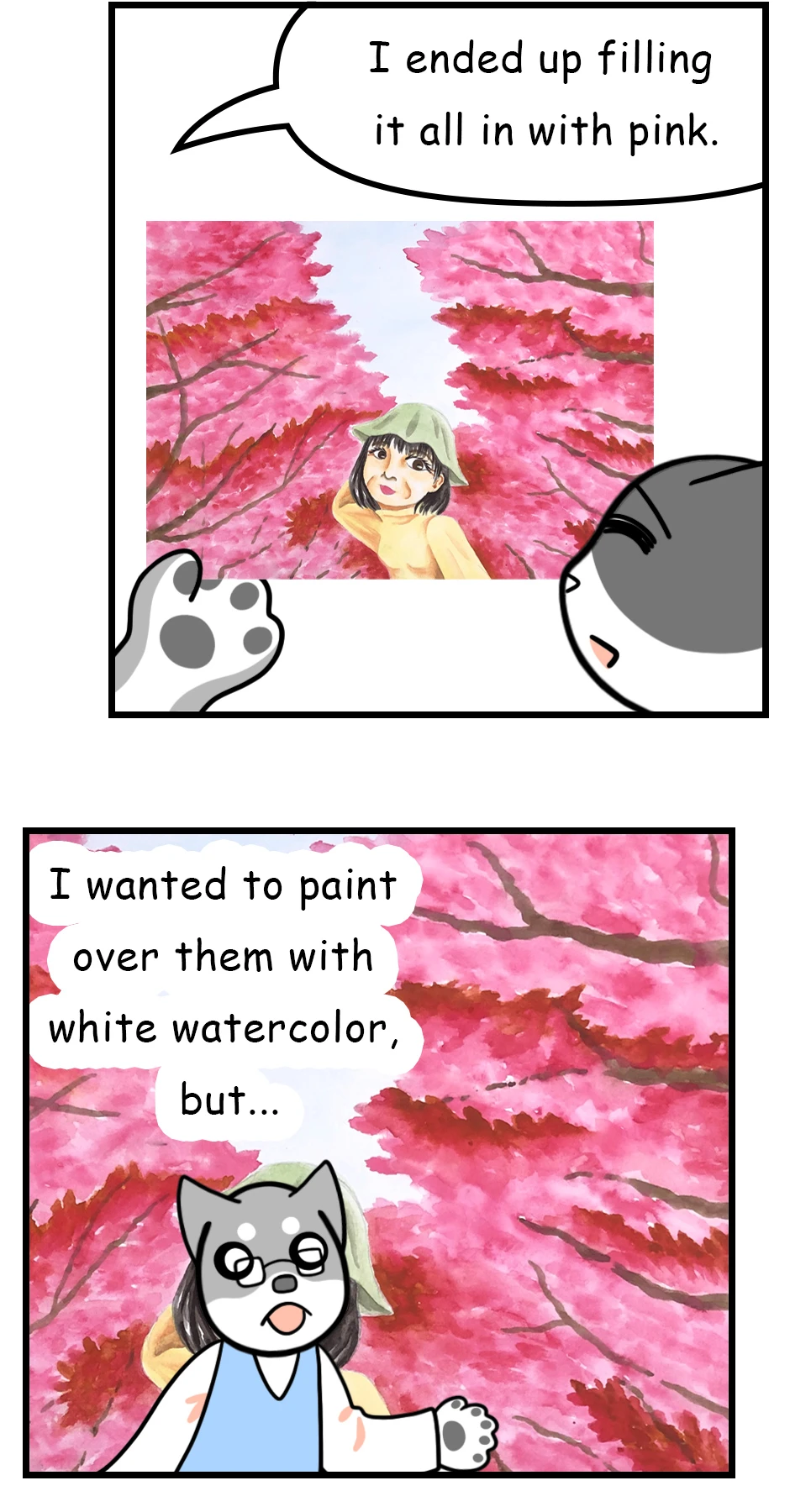 131. ◆Painting Whie on Dark(Cherry Blossoms),第 2 頁