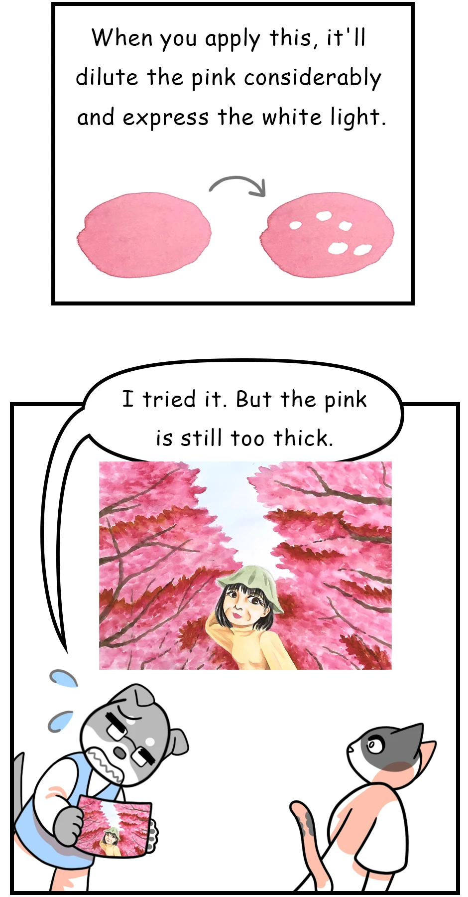 131. ◆Painting Whie on Dark(Cherry Blossoms),第 5 頁