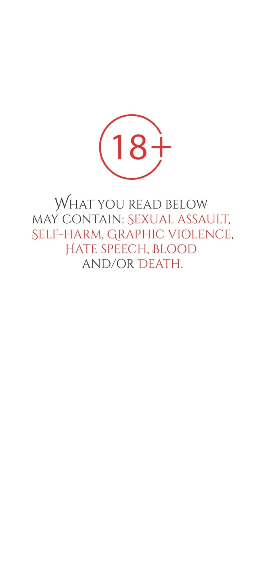 Volume 1 - Ransha (Part 3: Warning), page 1