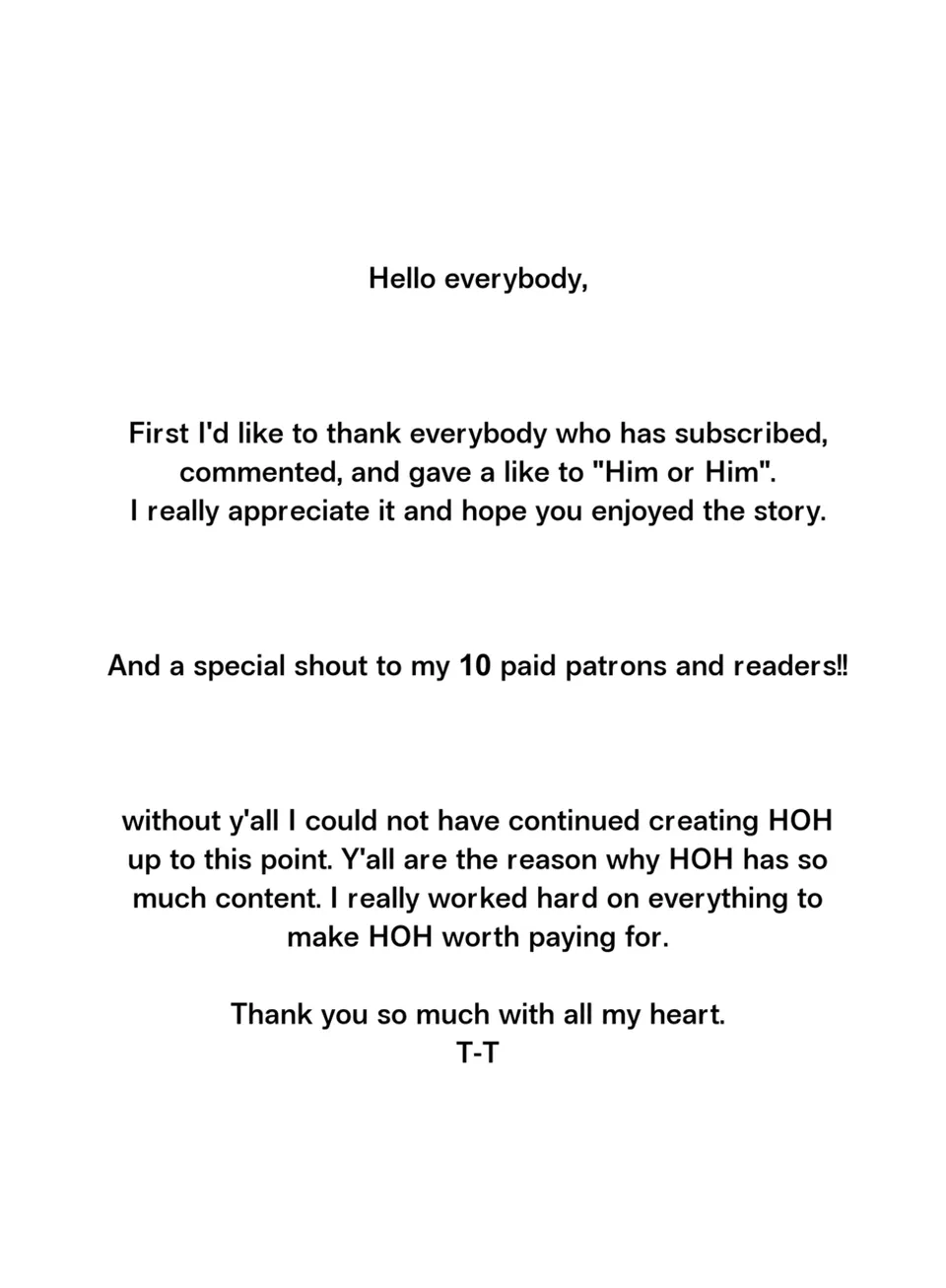 Big Announcement !!, Seite 1