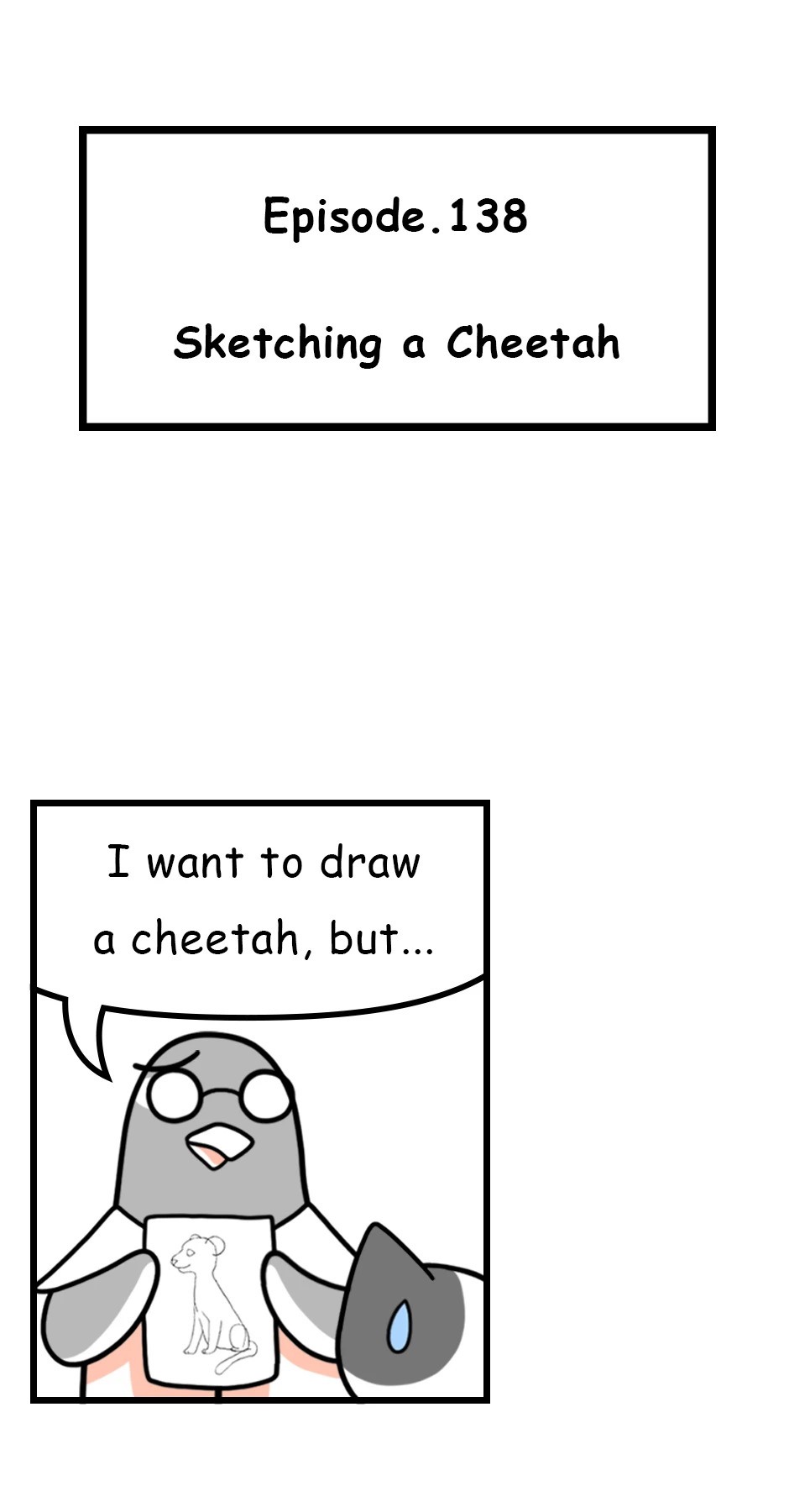 138. ◆Sketching a Cheetah,第 1 頁