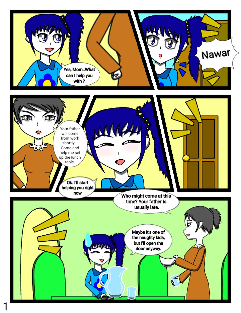 Ep 0 : The beginning of the story part ( 1 ), page 2