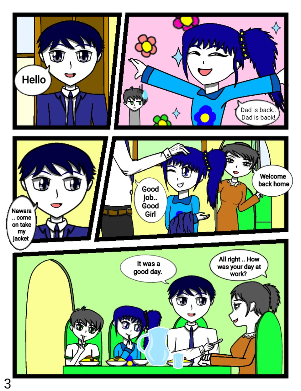 Ep 0 : The beginning of the story part ( 1 ), page 3