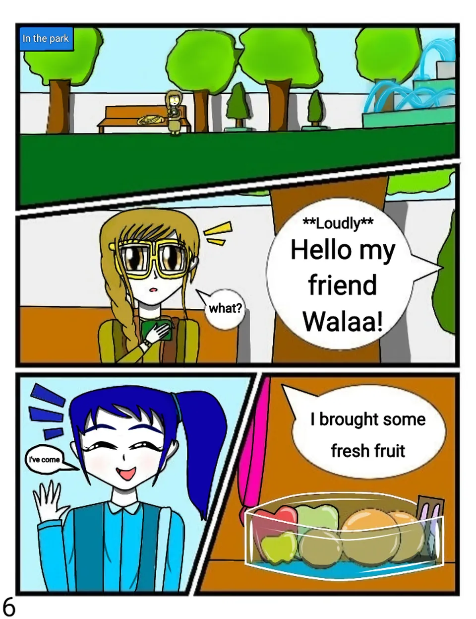 Ep 0 : The beginning of the story part ( 1 ), page 6