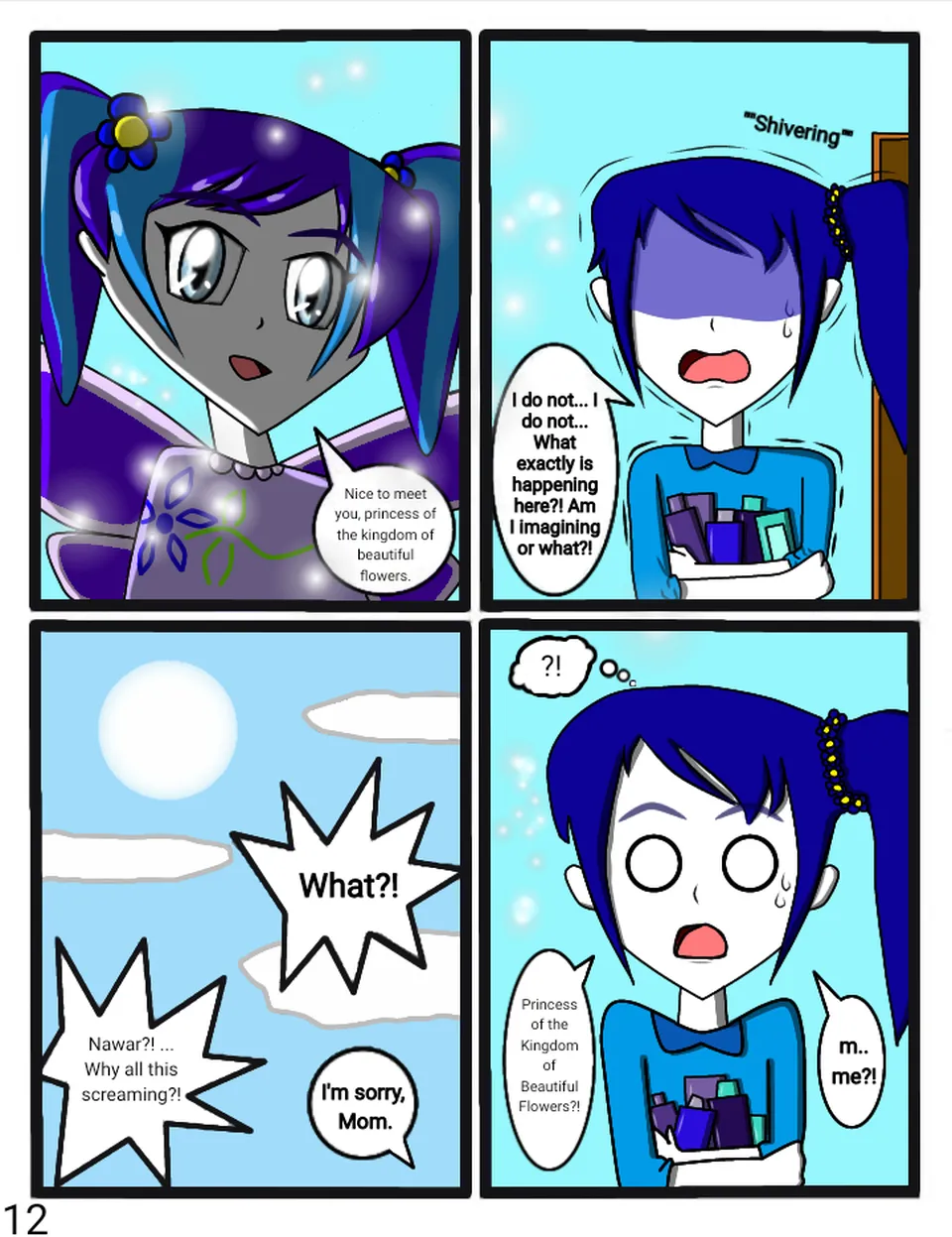 Ep 0 : The beginning of the story part ( 1 ), page 12