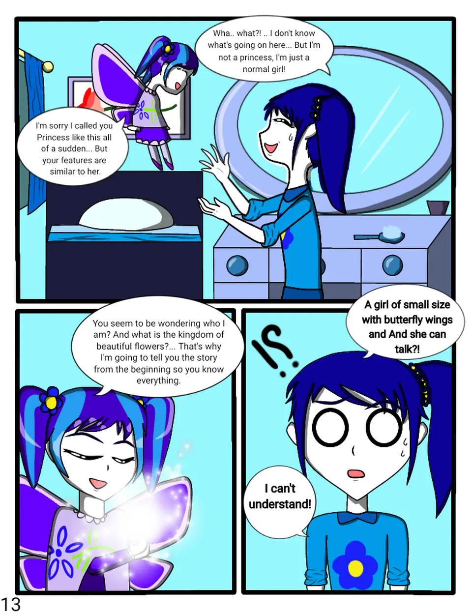 Ep 0 : The beginning of the story part ( 1 ), page 13