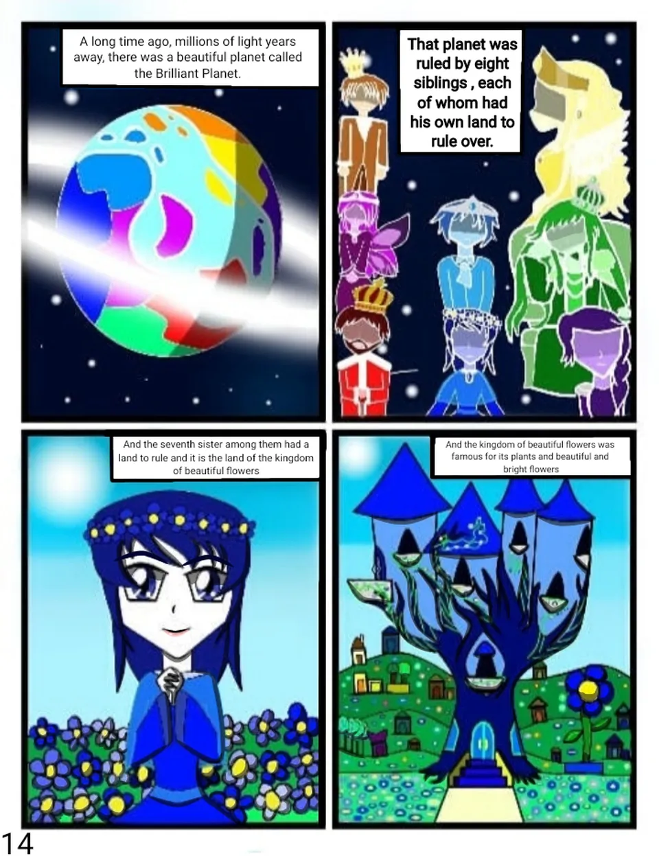 Ep 0 : The beginning of the story part ( 1 ), page 14