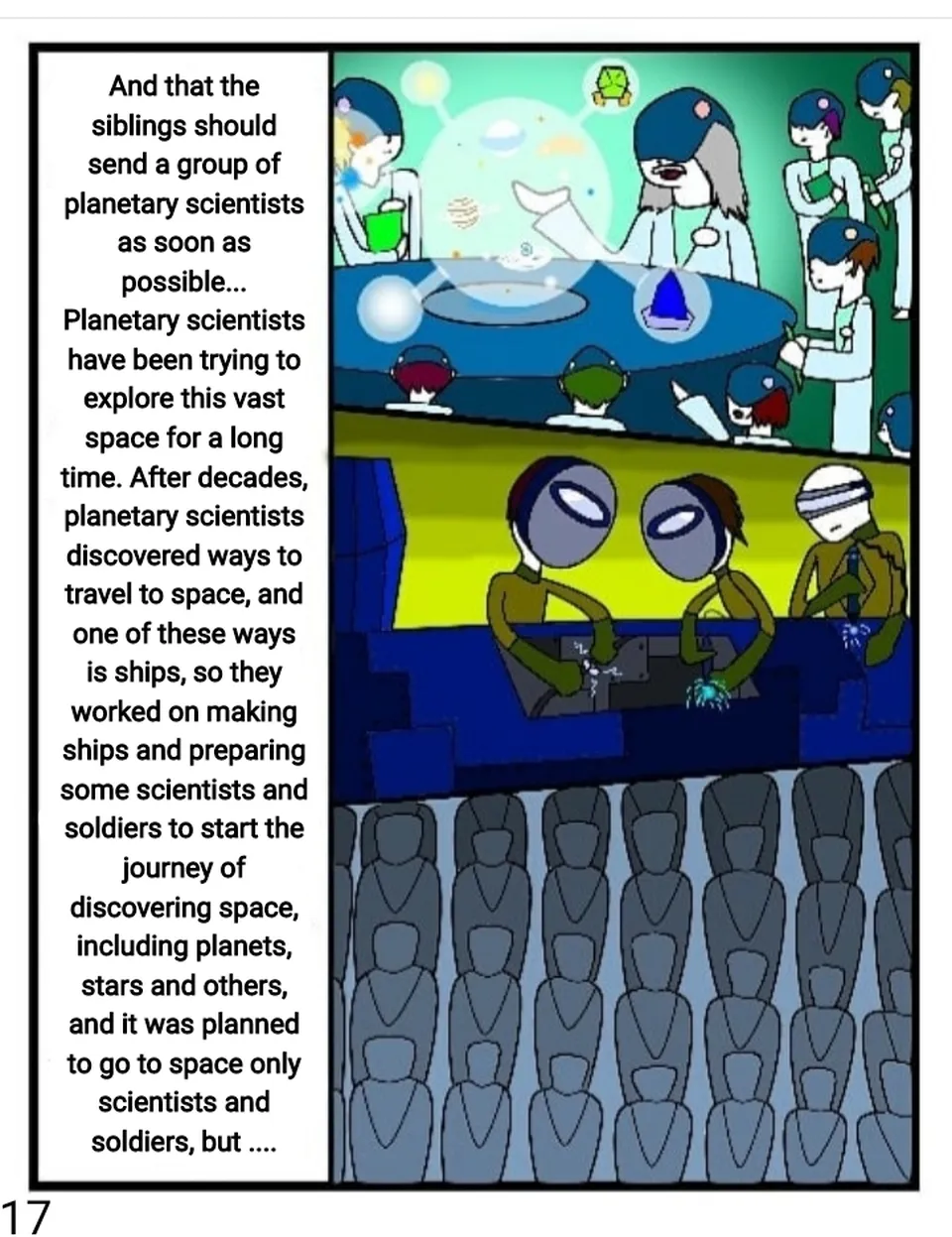 Ep 0 : The beginning of the story part ( 1 ), page 17