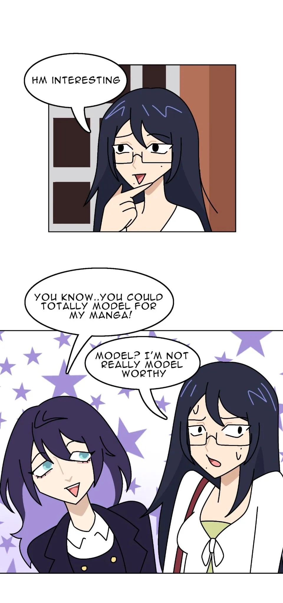 The stranger's a fan?, page 5