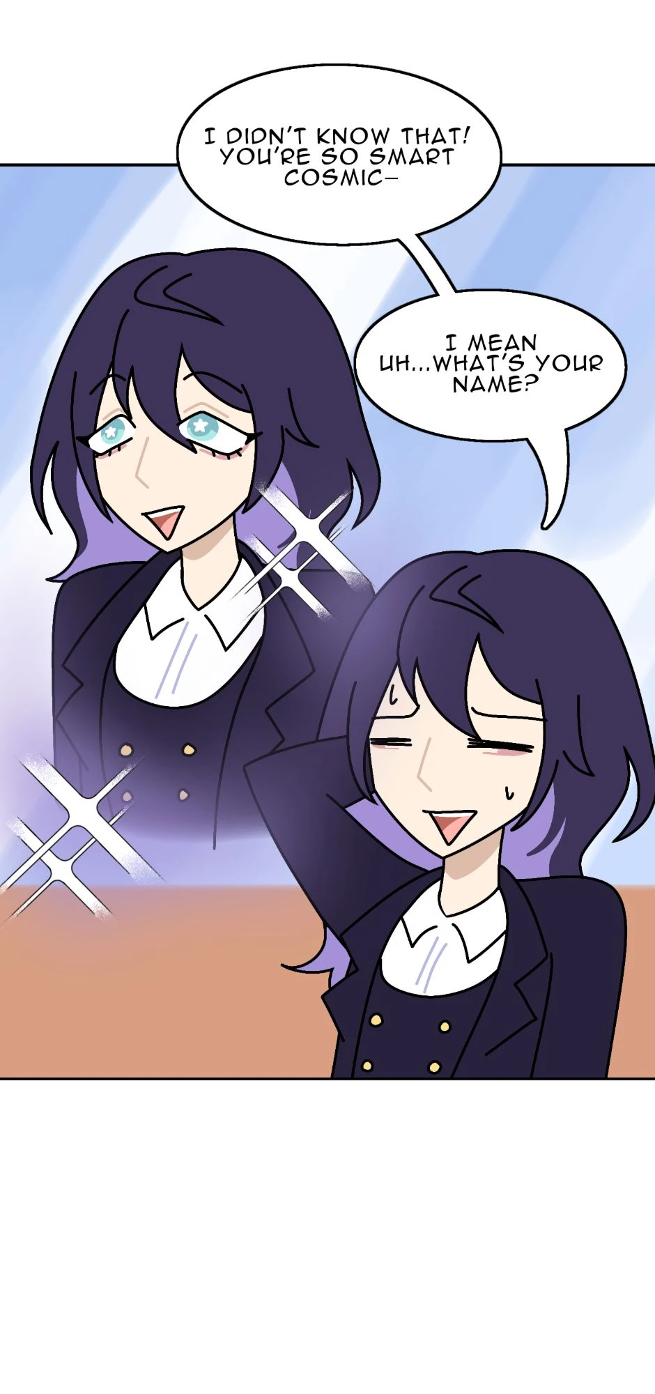 The stranger's a fan?, page 13