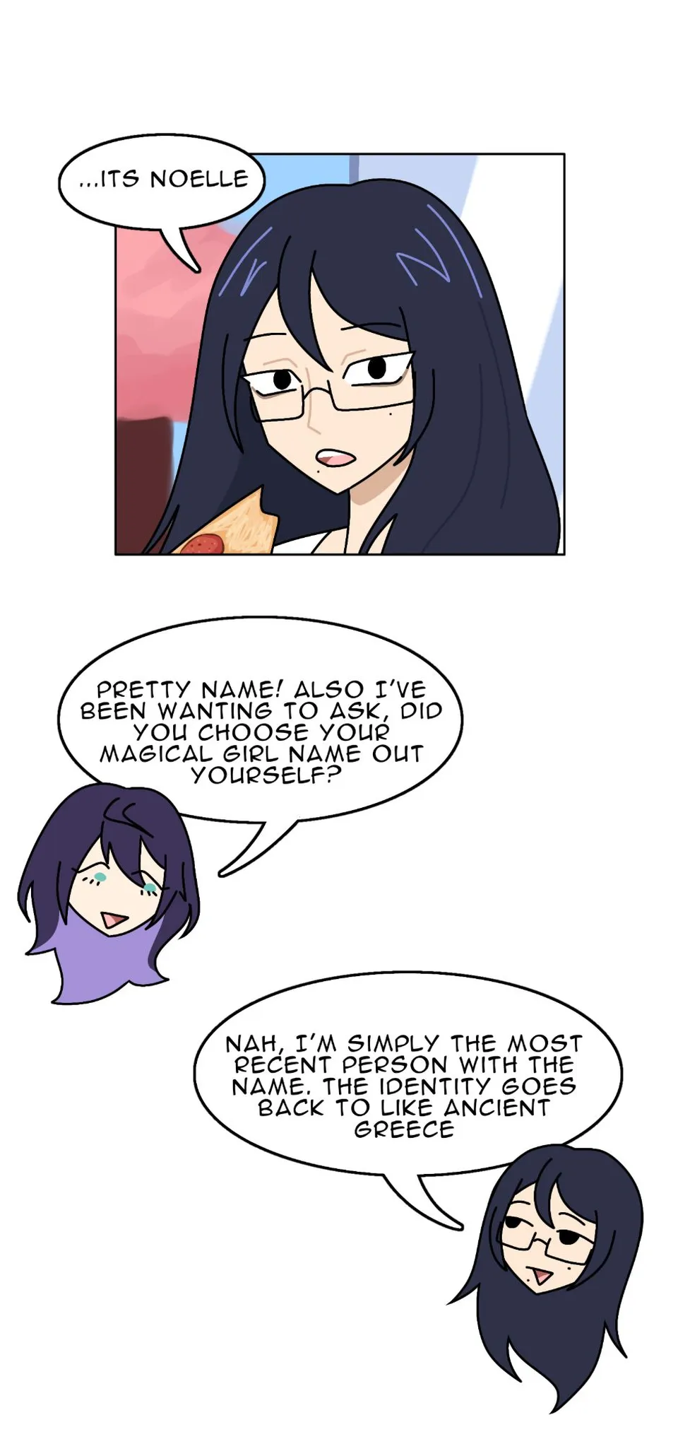 The stranger's a fan?, page 15
