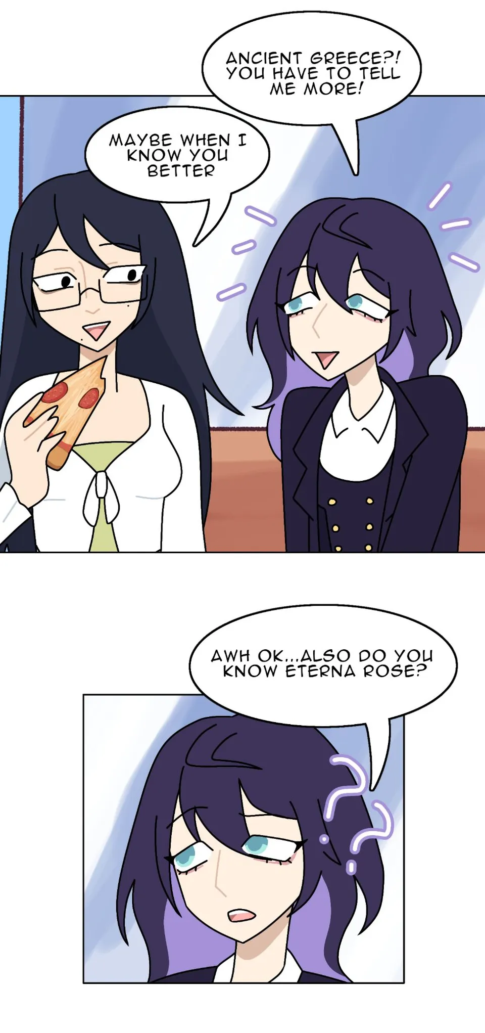 The stranger's a fan?, page 17