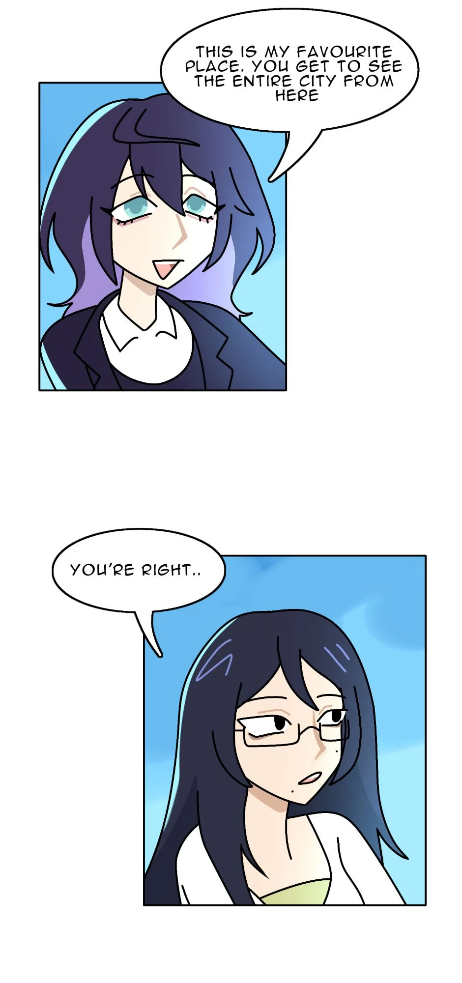 The stranger's a fan?, page 25