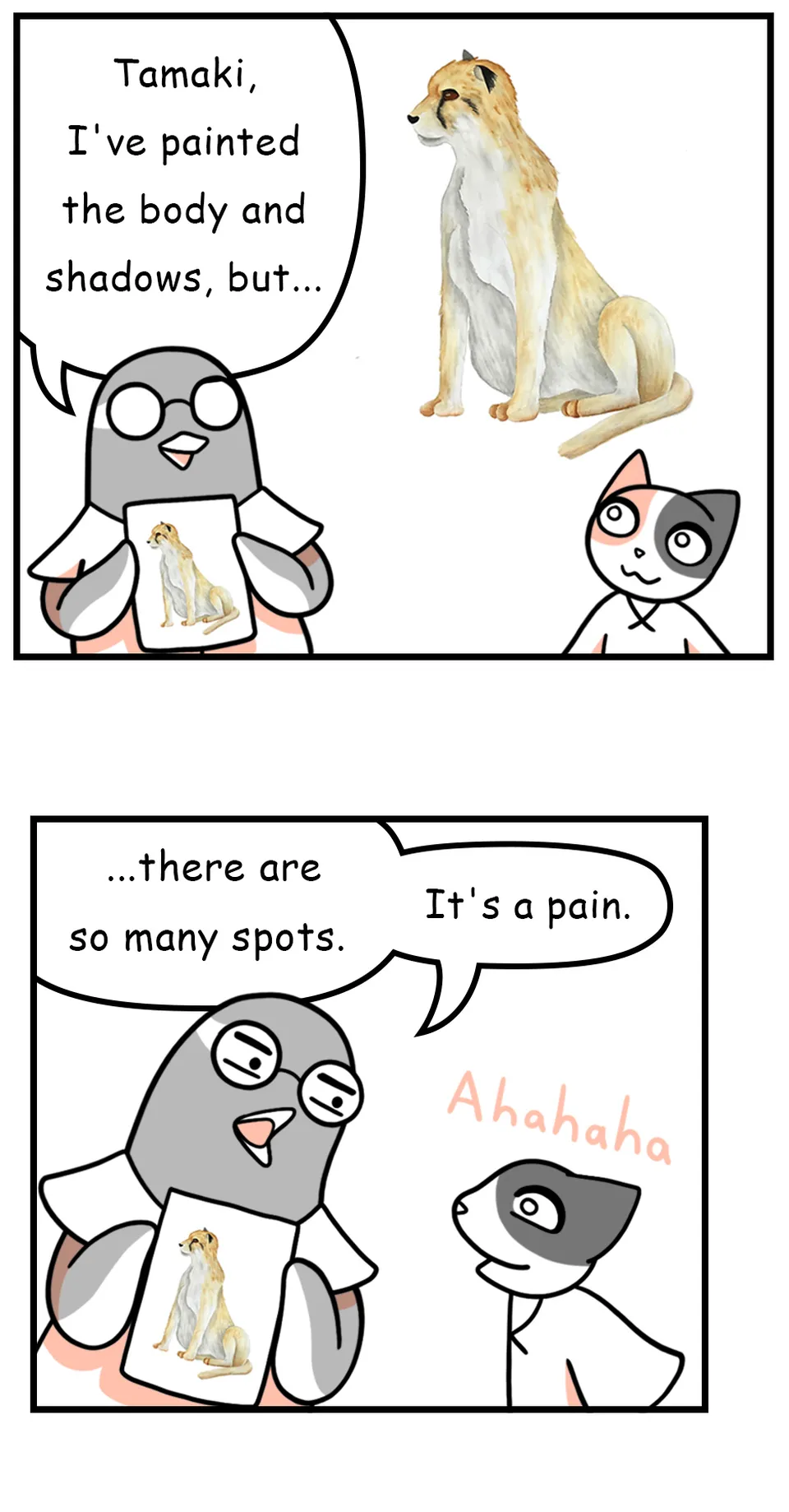 139. ◆Painting Cheetah Patterns, page 2