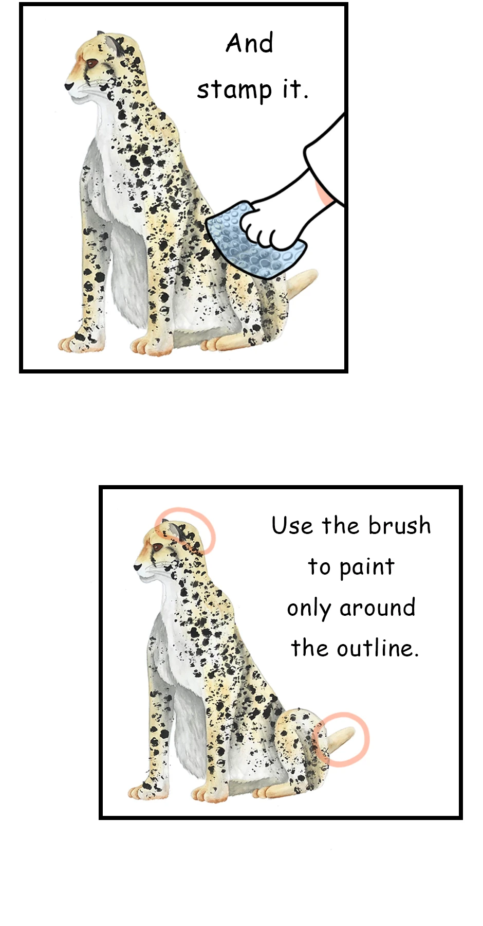 139. ◆Painting Cheetah Patterns，第 4 頁