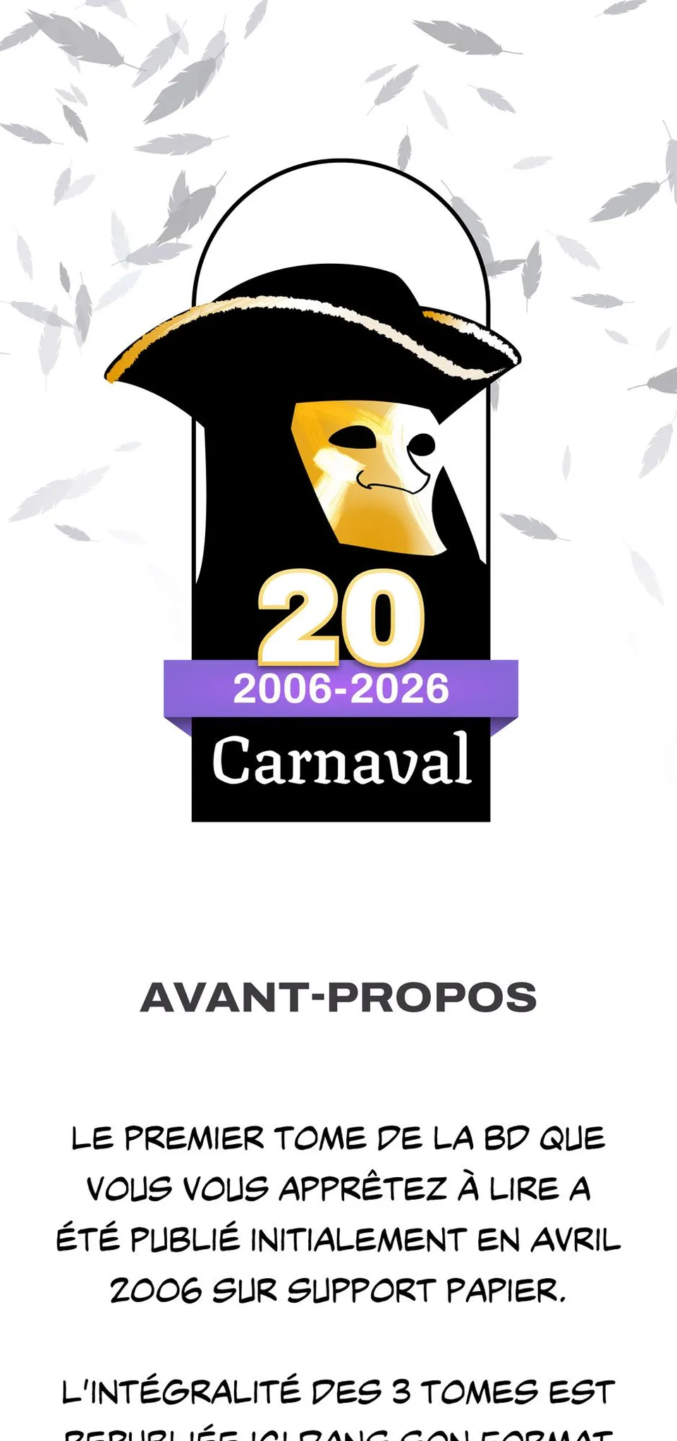 Avant-Propos, página 1
