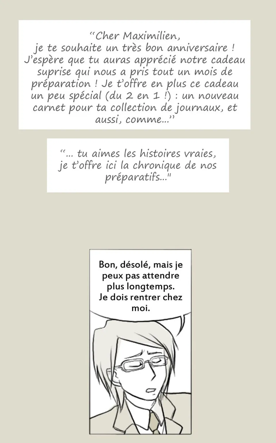 3.b - Cher journal..., Seite 1