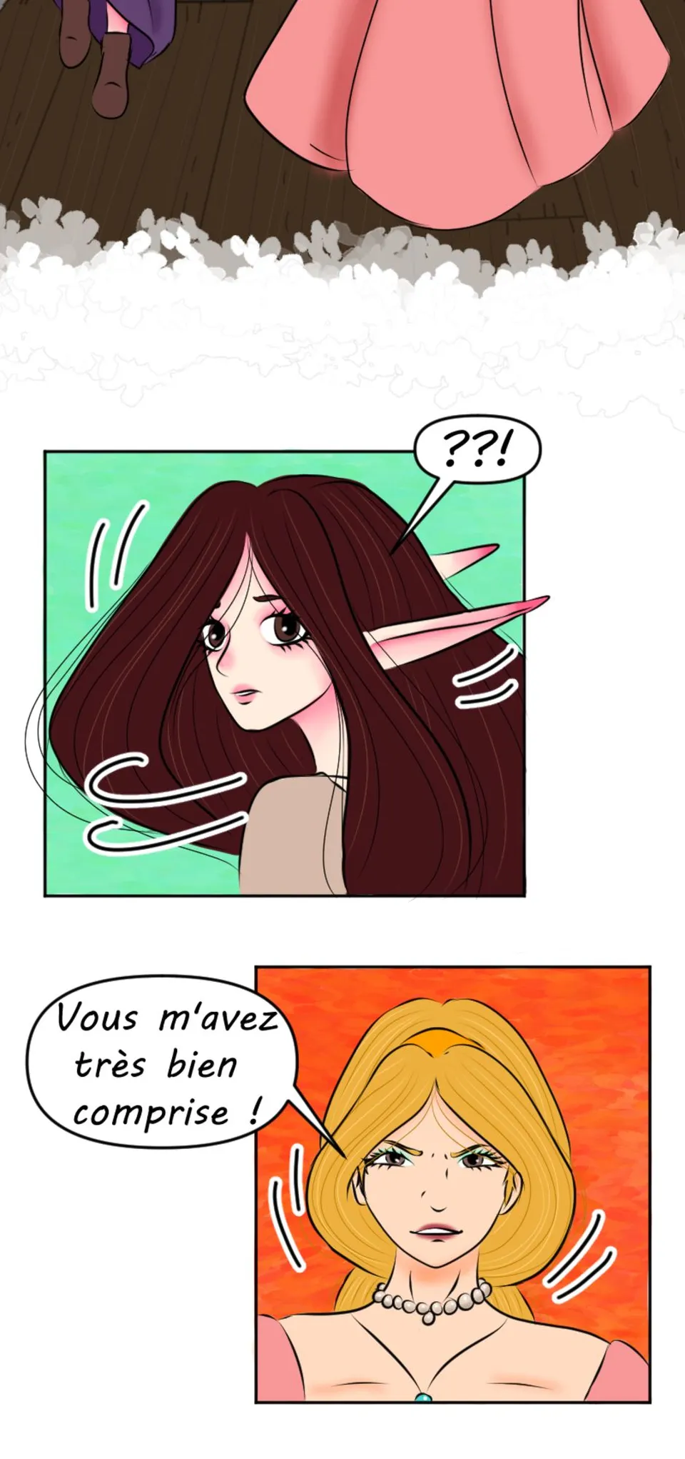 Le masque tombe, page 6