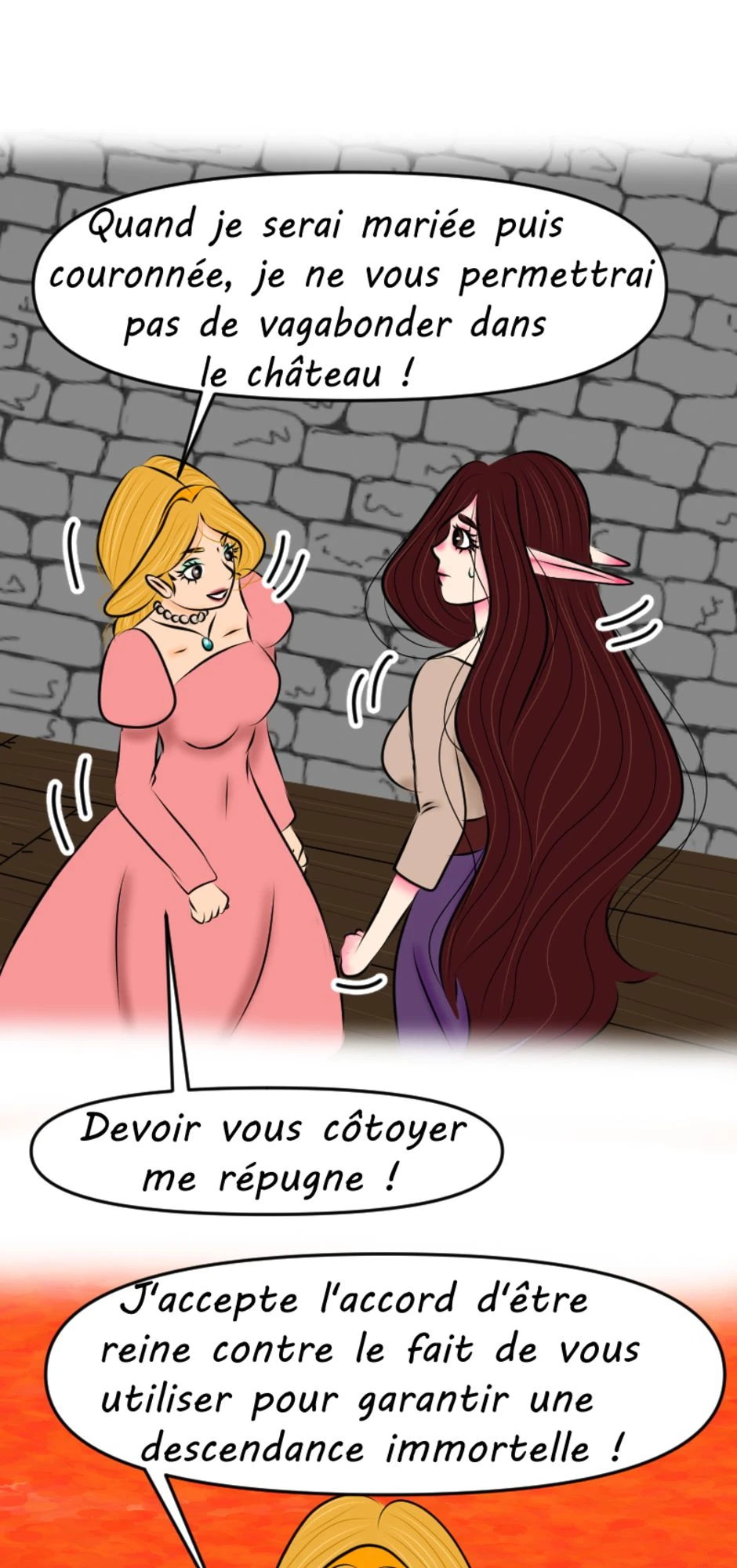 Le masque tombe, halaman 7