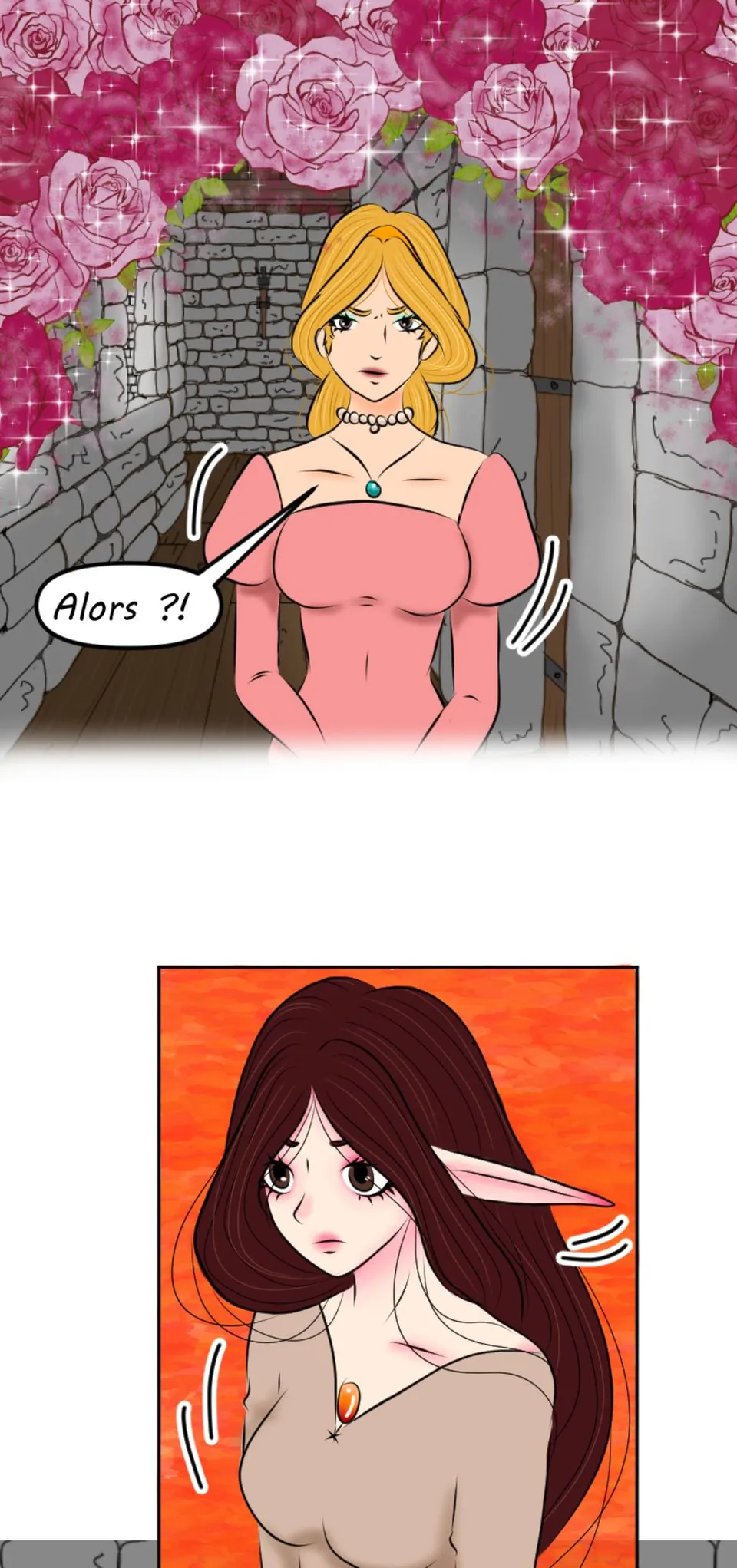 Le masque tombe, page 9