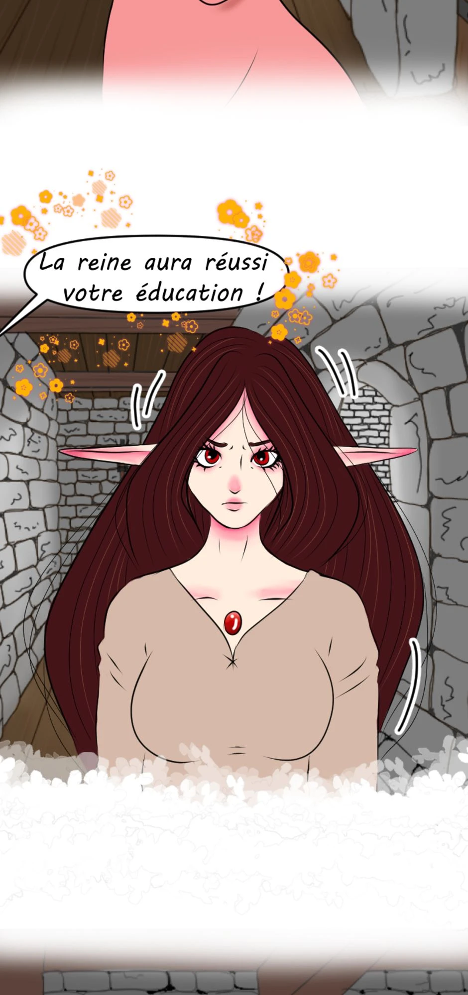 Le masque tombe, halaman 12