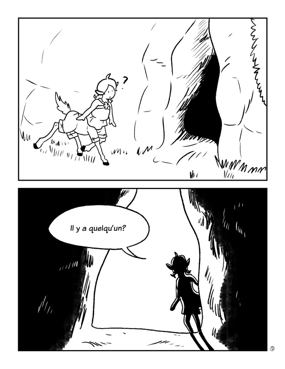 La créature de la grotte, page 2