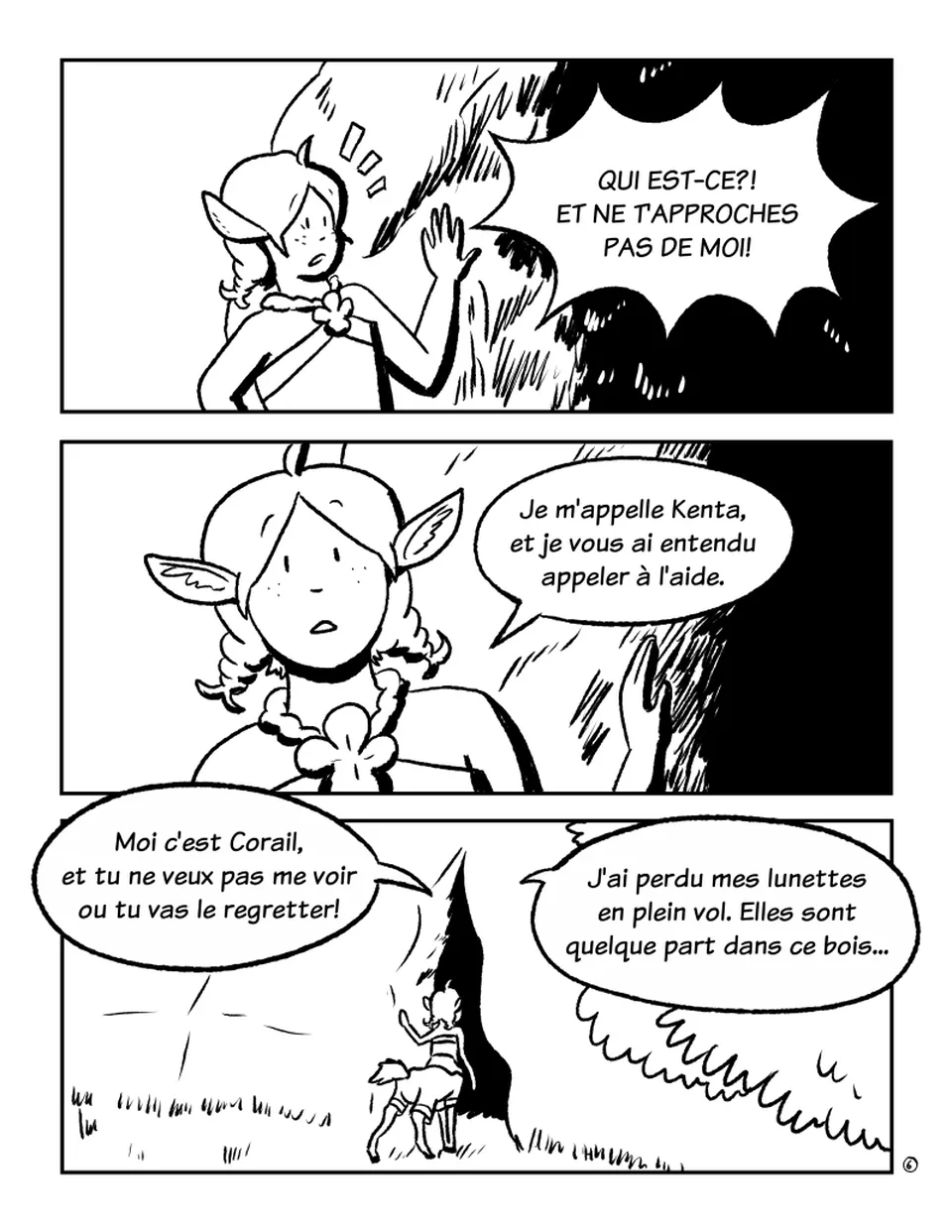 La créature de la grotte, page 3