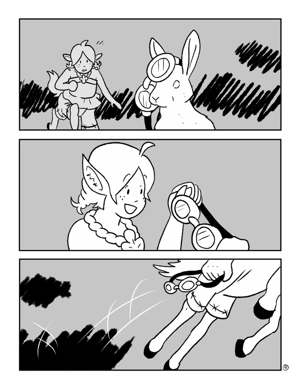 La créature de la grotte, page 6