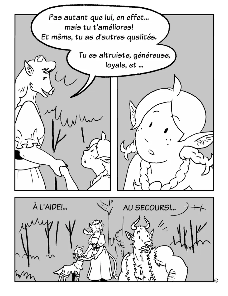 La cueillette de champignons, página 3