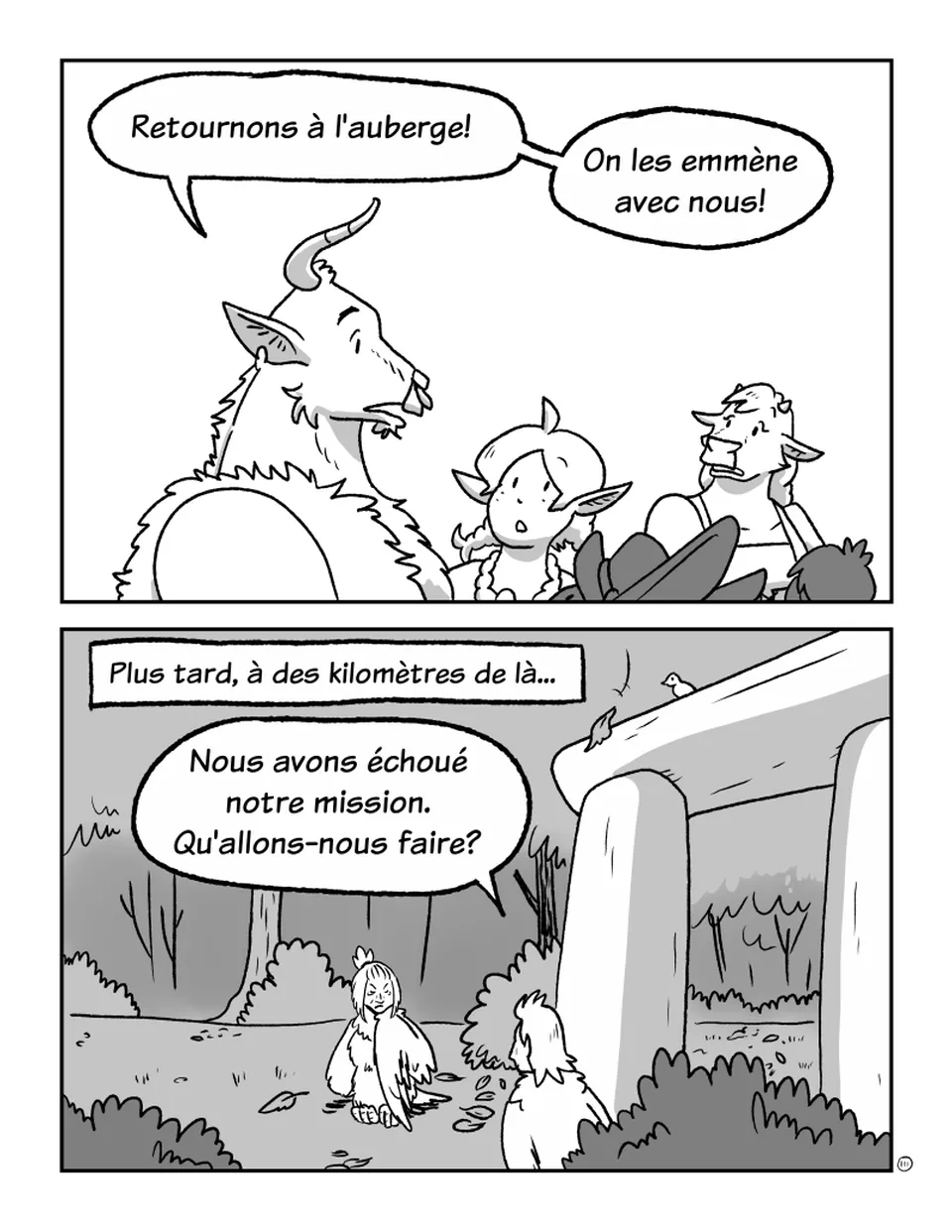 La cueillette de champignons, página 11