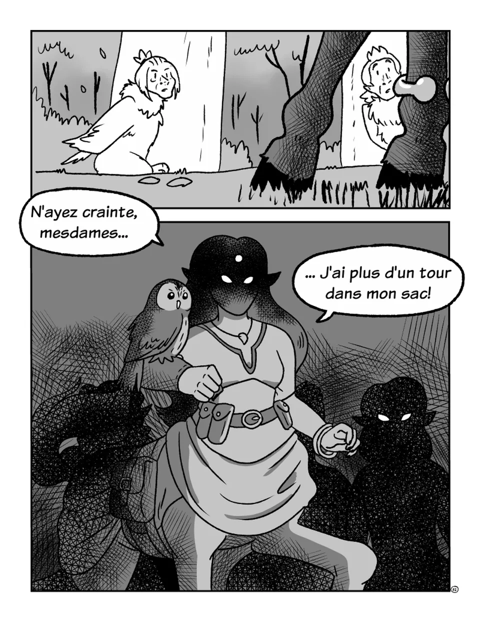 La cueillette de champignons, página 12