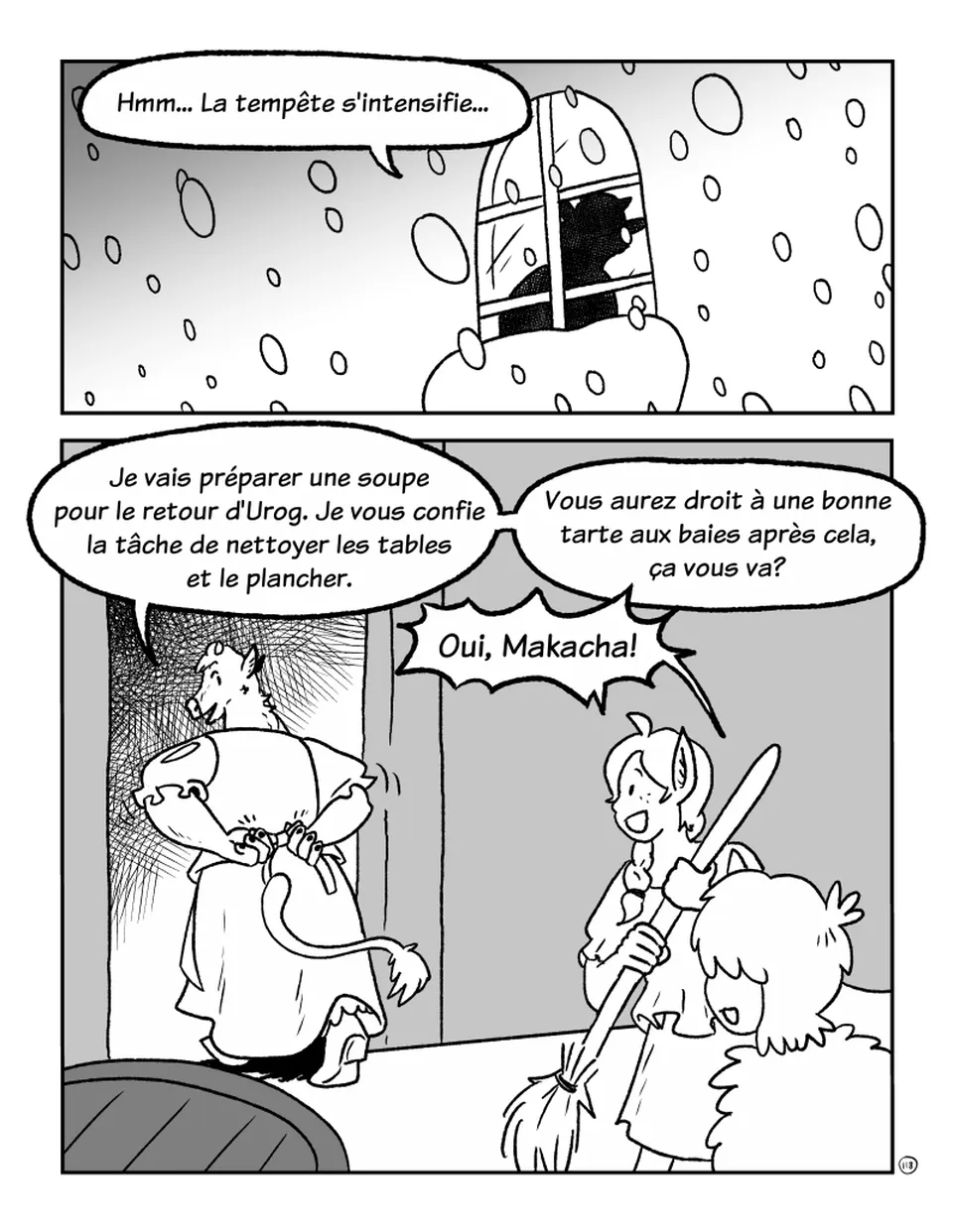 Jour de neige, Seite 6