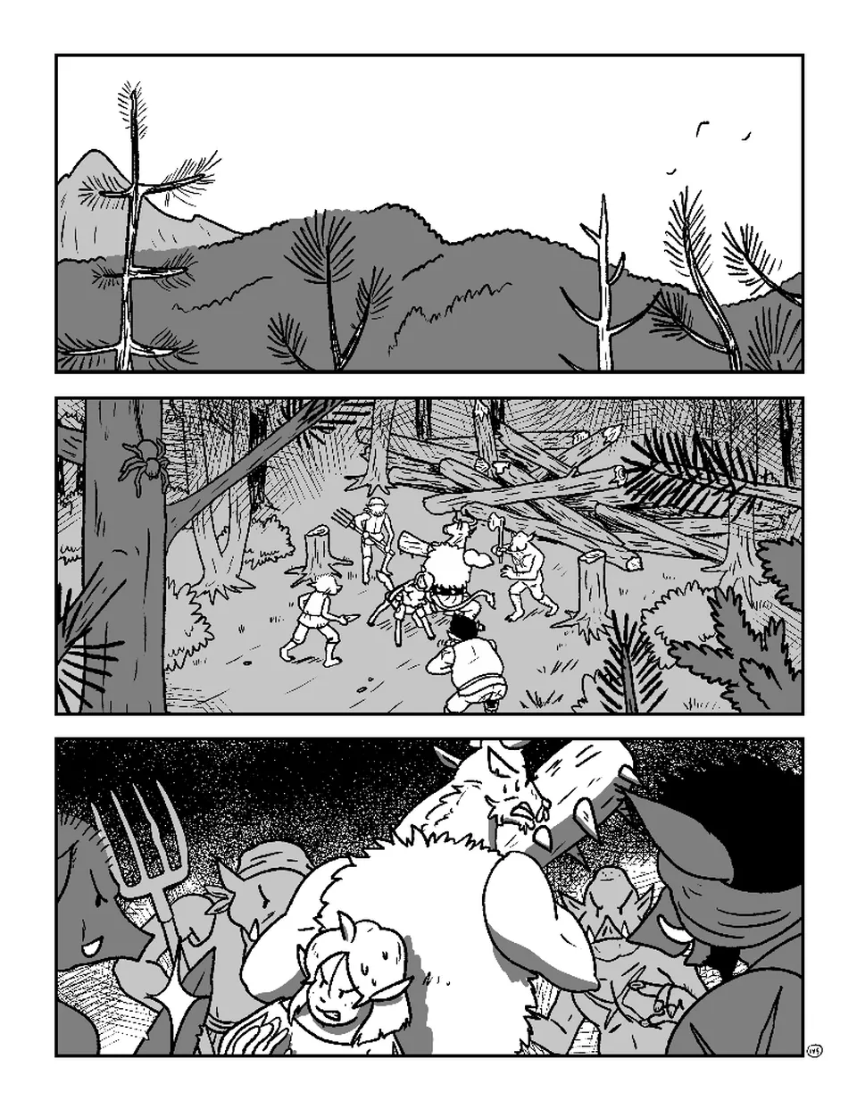 Le chemin de pins, page 2