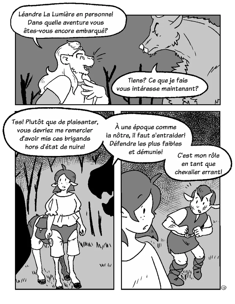 Le chemin de pins, page 5