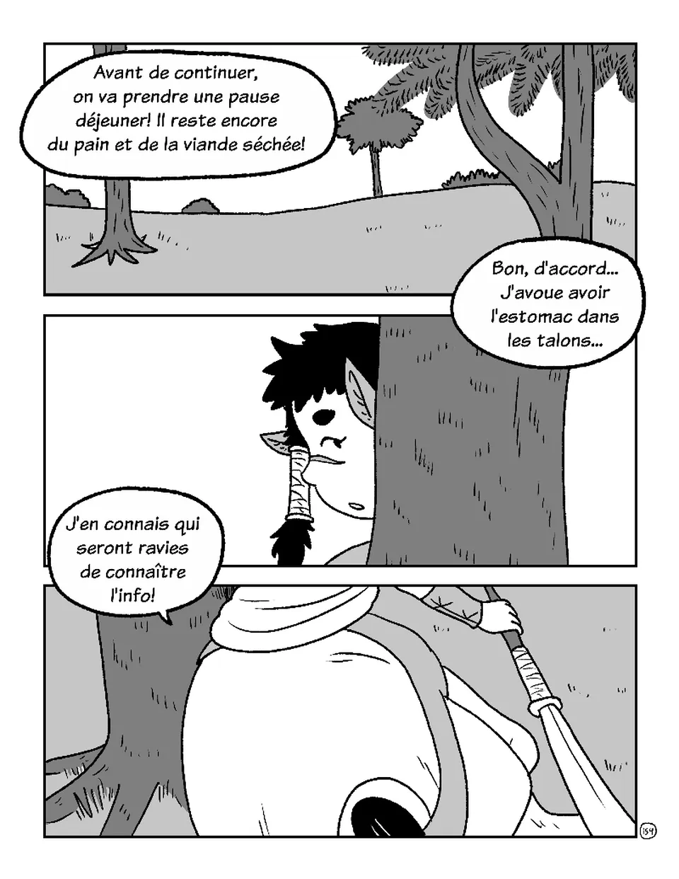 Le chemin de pins, page 11
