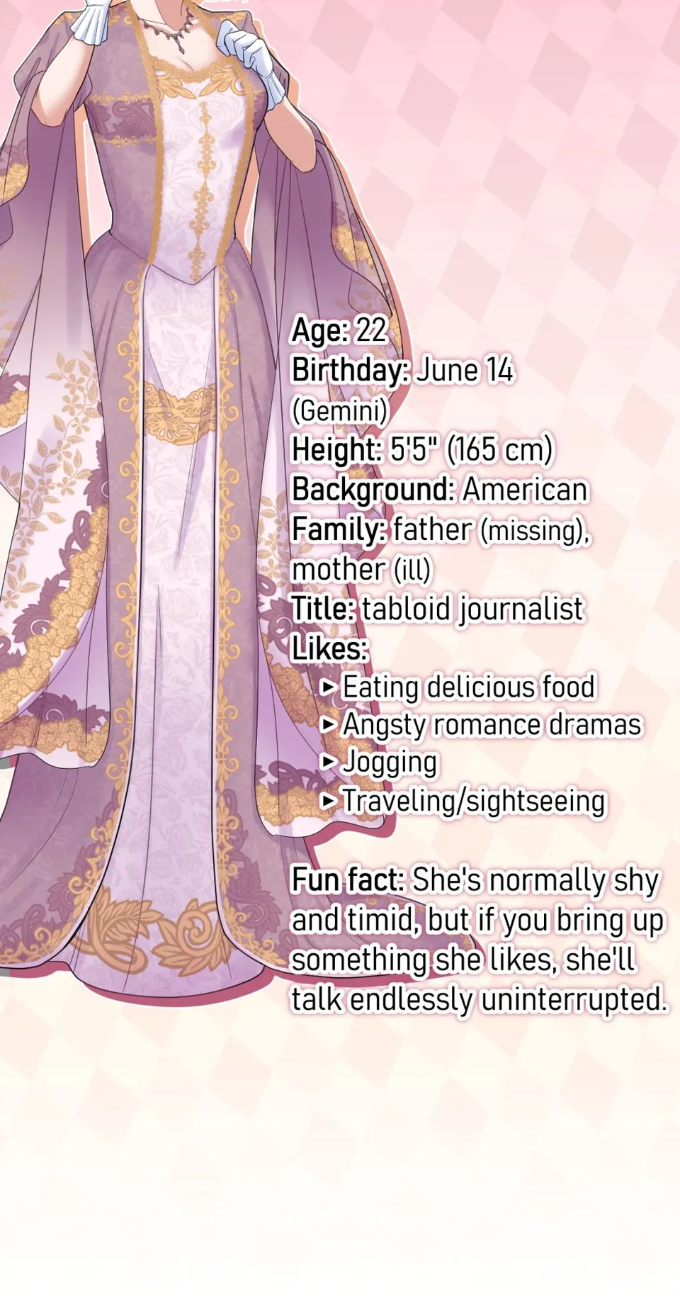 Character Bios, Seite 10