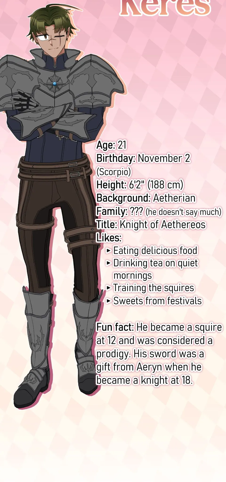 Character Bios, Seite 13