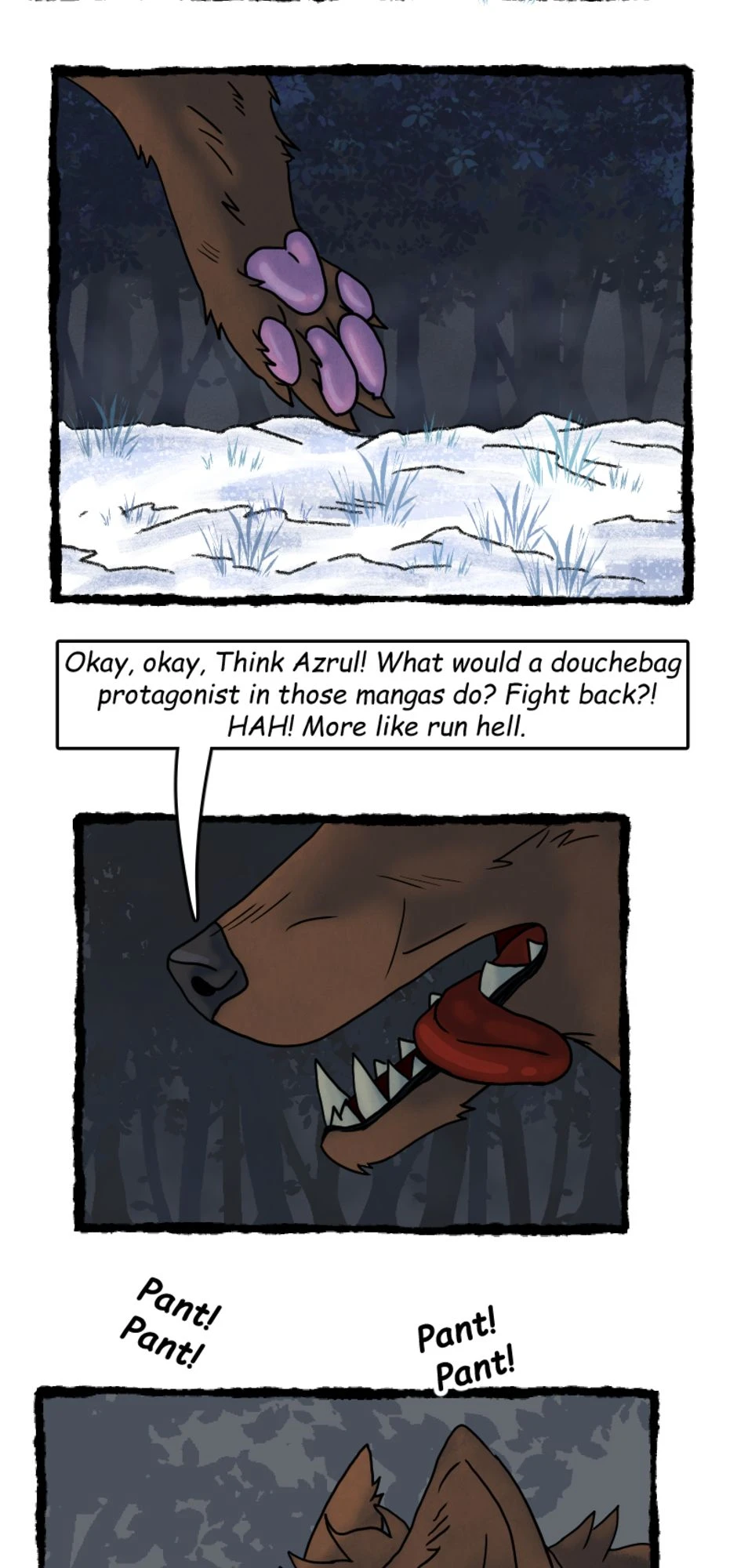 Damn horse, page 3