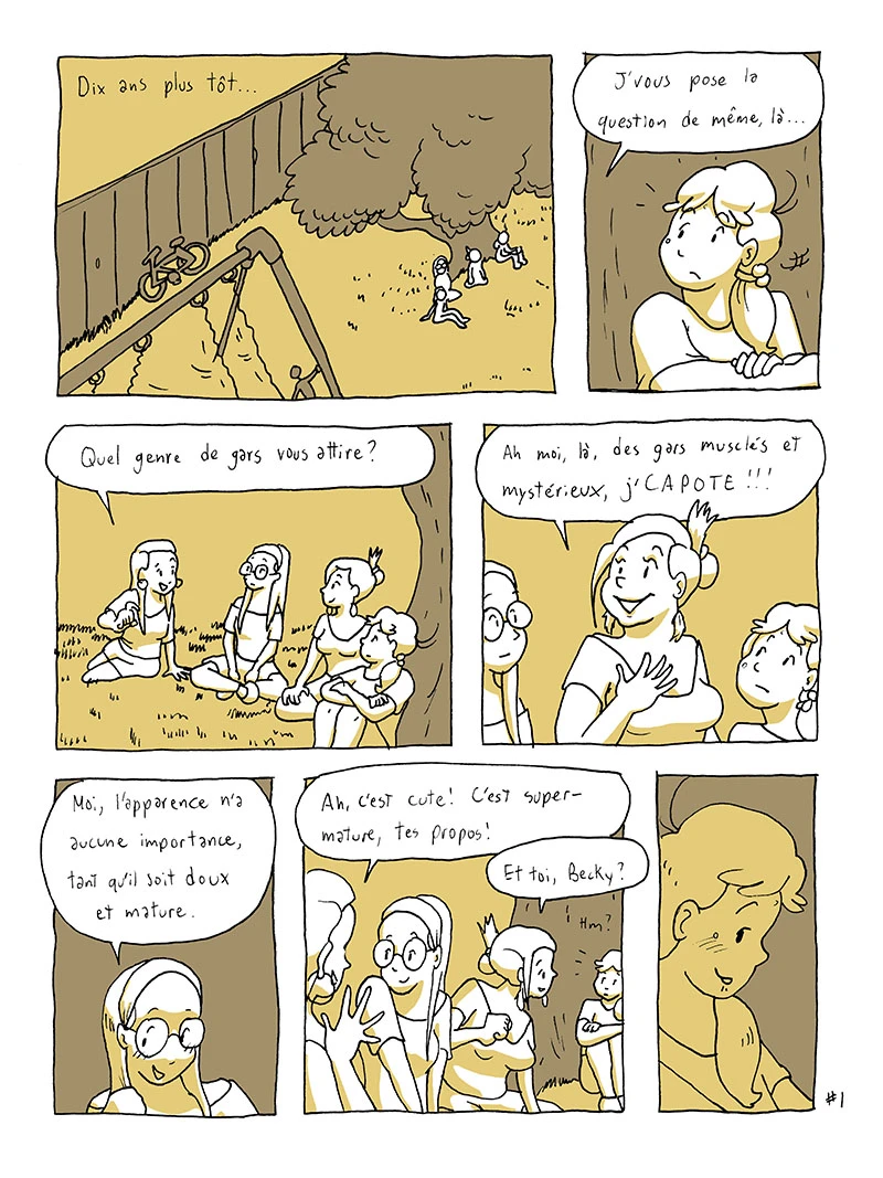 "Tu vaux mieux que ça", halaman 1