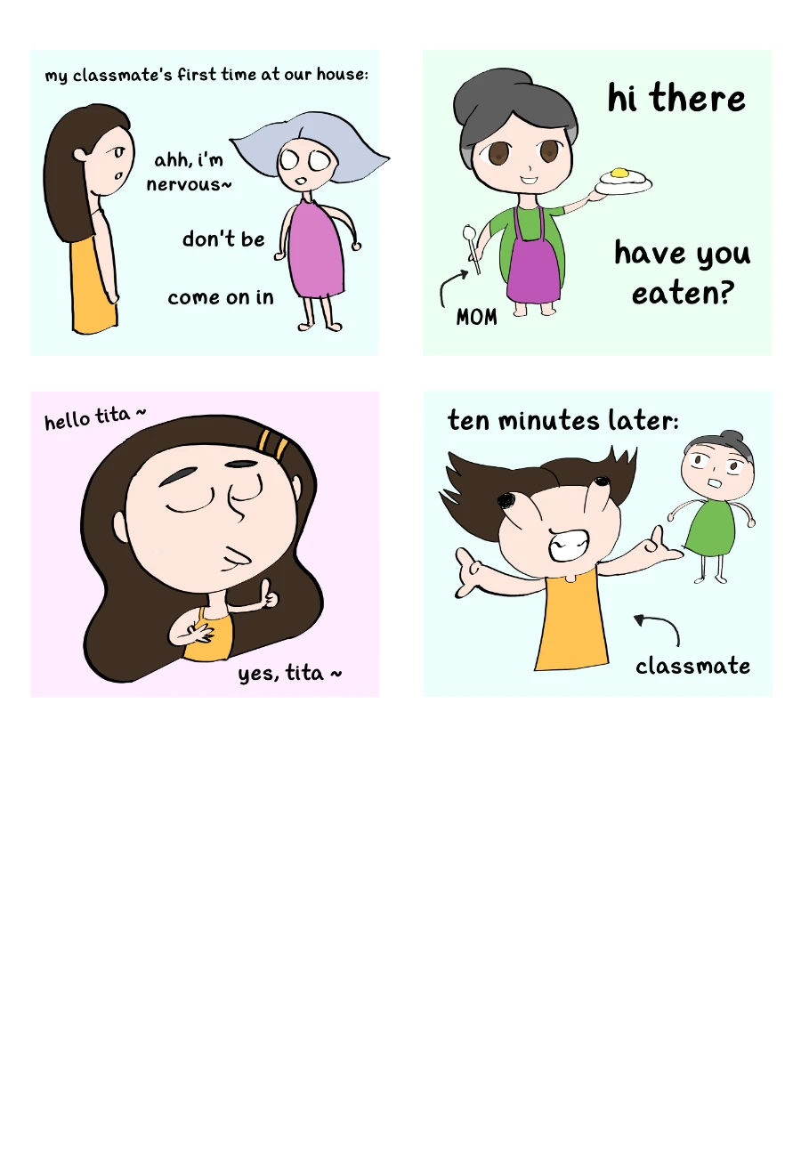 OPO TITA / YES AUNTIE, halaman 1