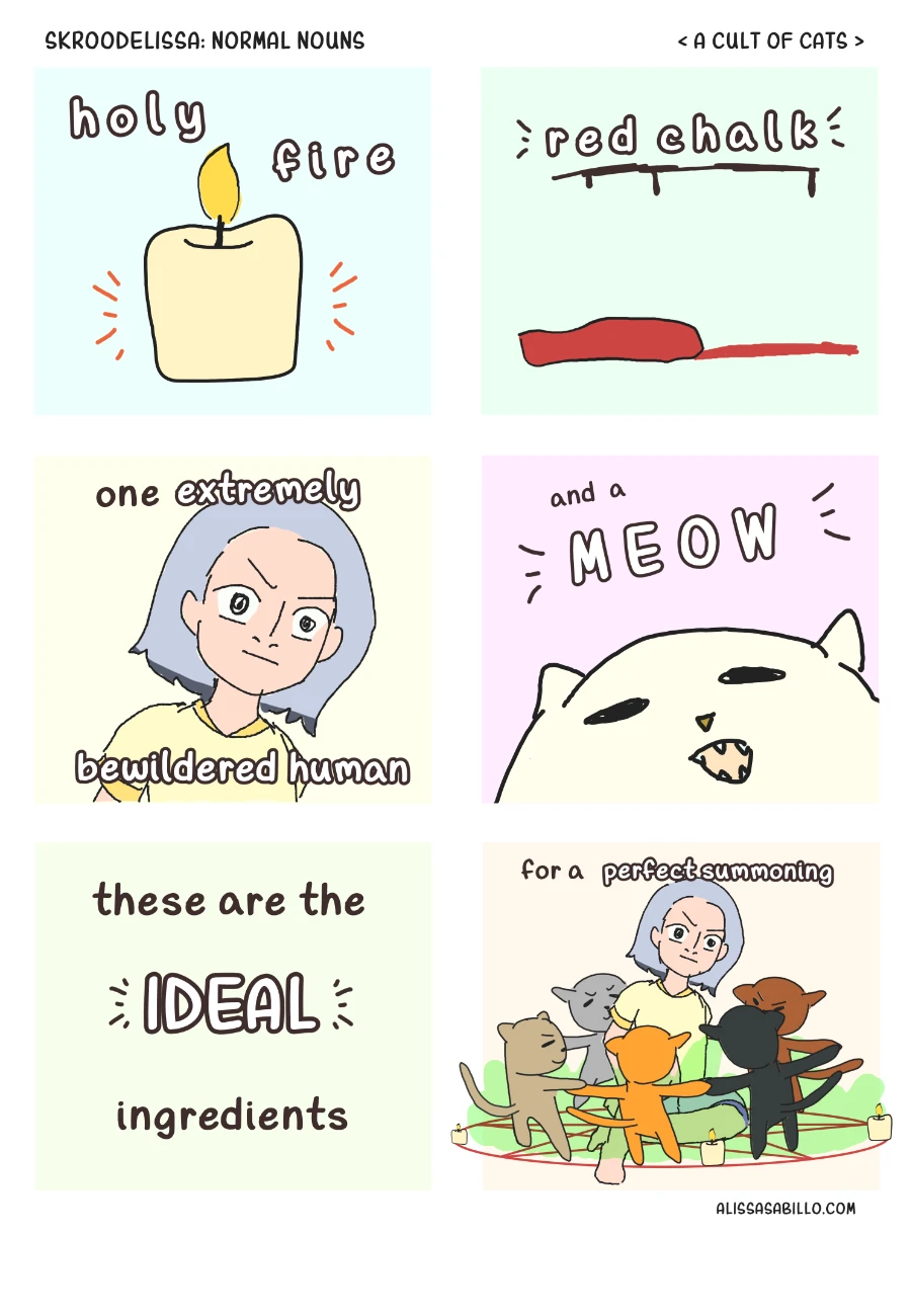A CULT OF CATS, halaman 1