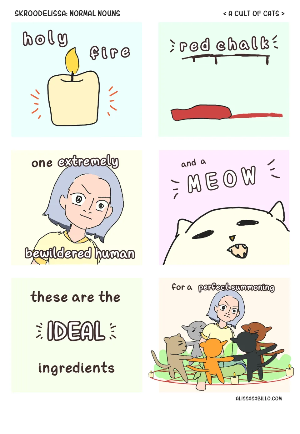 A CULT OF CATS, page 1