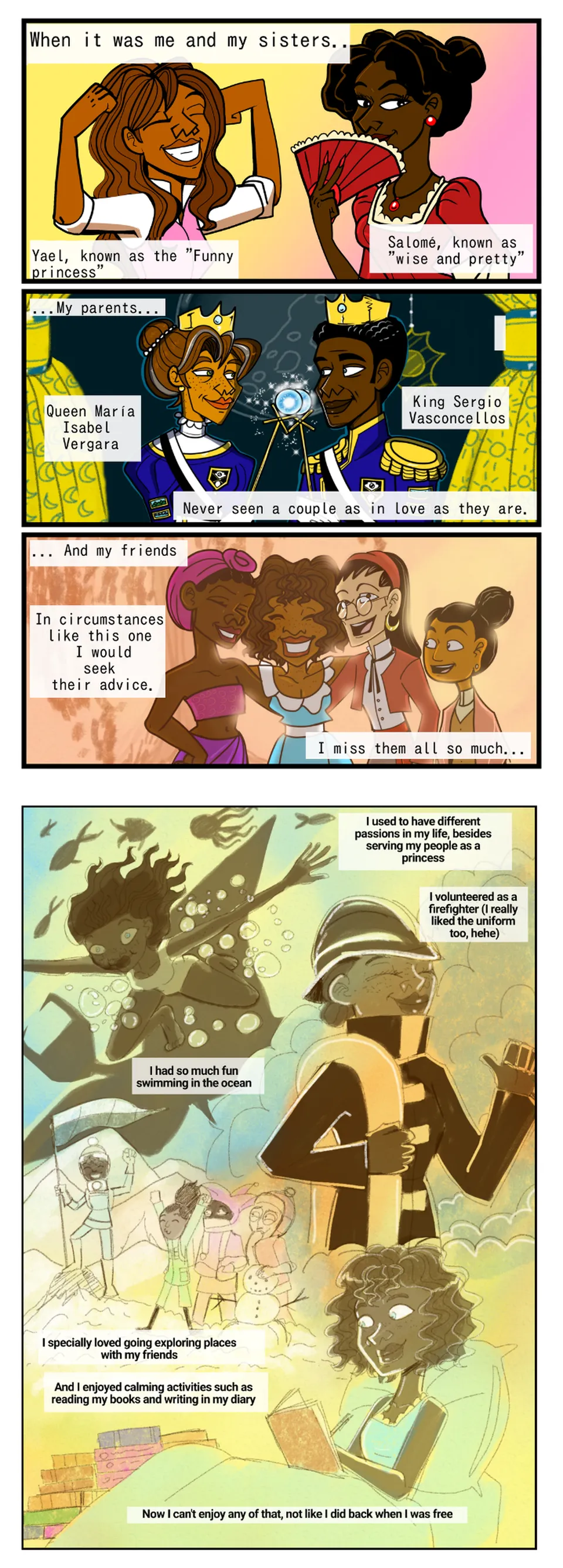Espero I: page 1, page 3