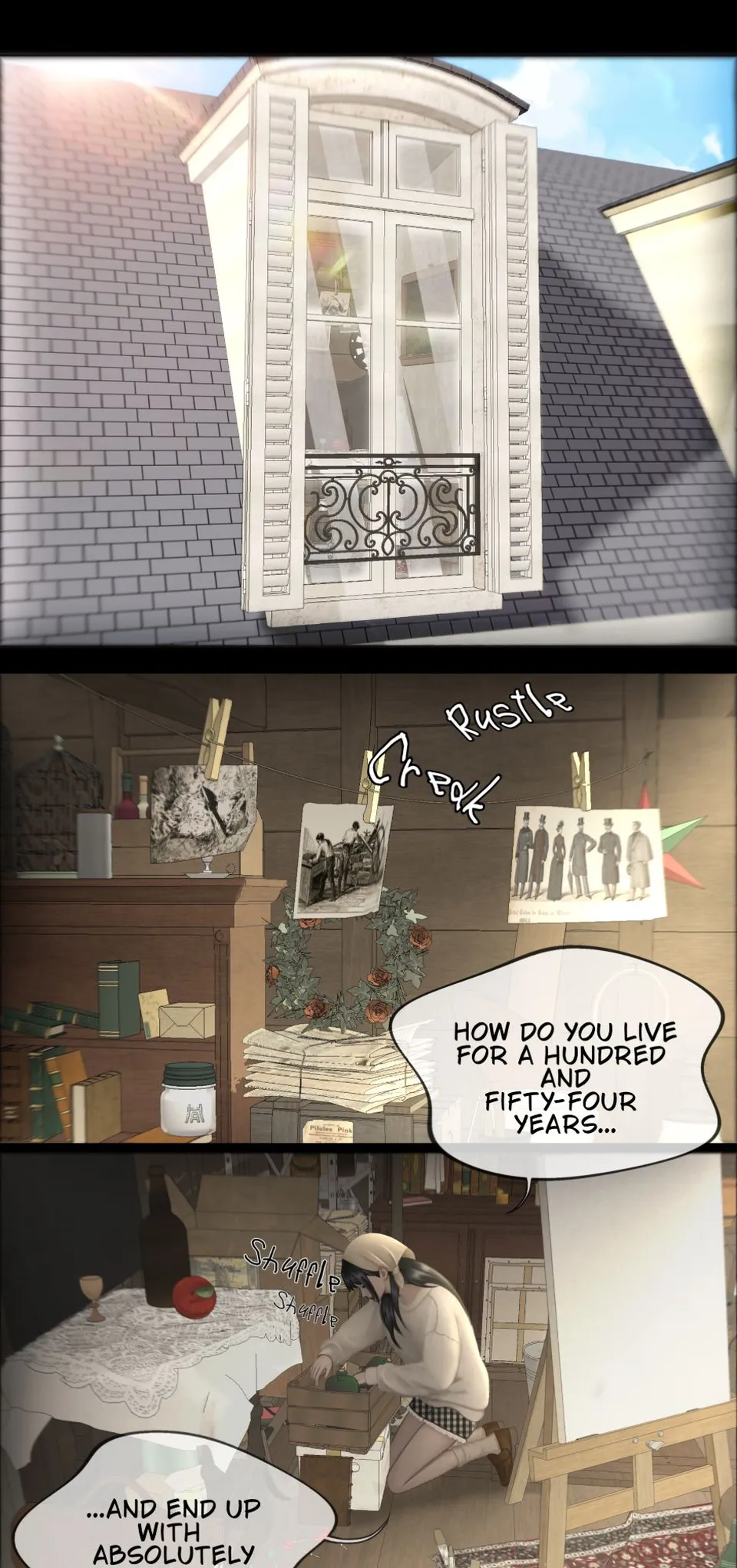 Shadows of the Past, Seite 1
