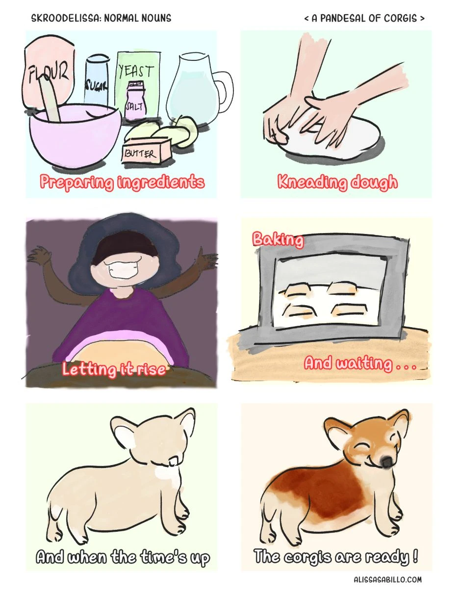 A PANDESAL OF CORGIS, halaman 1