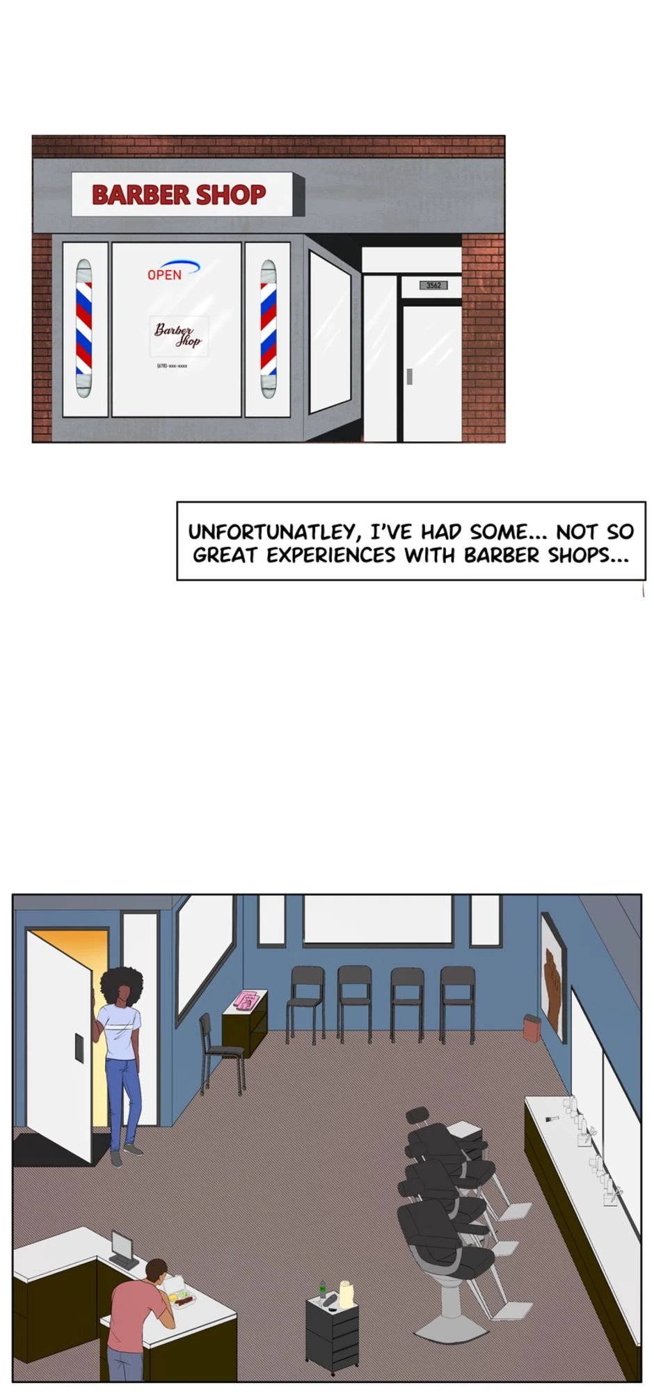 Barber Blues，第 3 頁