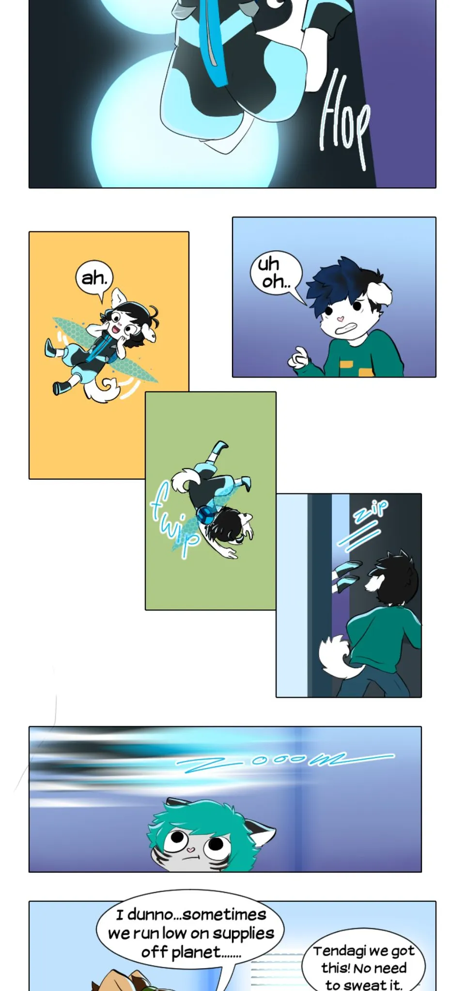 Chapter 1: Enter Team Belelgeuse - part 2, page 5
